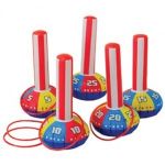 Us Toy IN395 Inflatable Ring Toss Game
