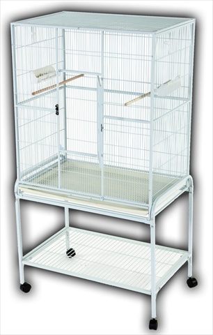13221 Blue Flight Cage And Stand