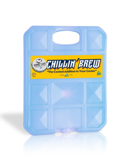 1211 Chillin Brew Series -2 Degree P.c.m. Reusable High Performance Ice, Refrigerated Temperatures 5.0 Lb Container