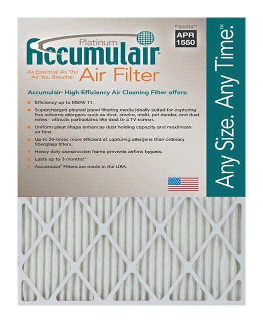 Fa08x14a Platinum 1 In. Filter, Pack Of 4