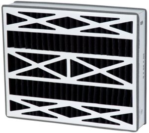 Dpfr16x25x3ob-dul Carbon Odor Block Replacement Filter, Pack Of 2