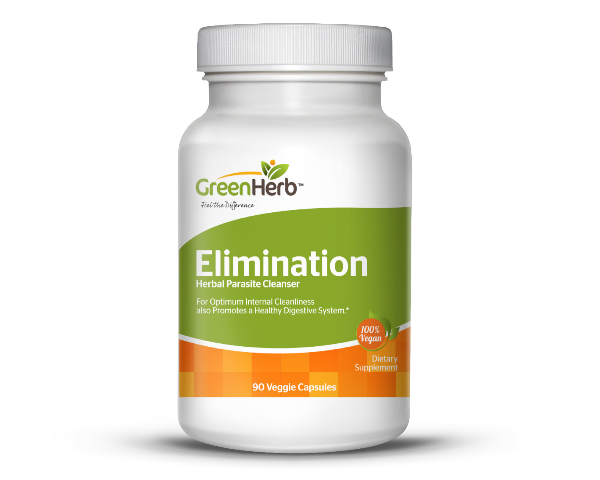 Ghe01 Elimination - Advanced Colon & Parasite & Yeast Cleanse, 90 Capsules