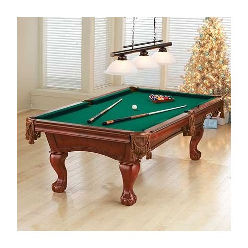 Tbl-090 Colonial Walnut Billiard Tables