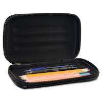AVT-67000 Large Soft Sided Pencil Case- Black