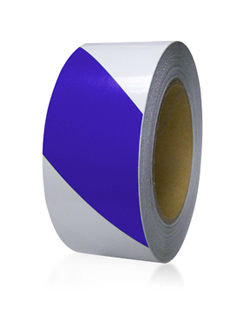 25-600-2100-674 Floormark - Blue And White Stripe, 2 In. X 100 Ft.