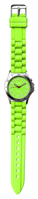 53843 Color El Sport Watch, Green Silicone & Green