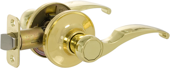 Kendall Series Dummy Lever, Bright Brass