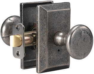 685508s Tulum Series Dummy Door Knob With Square Backplate