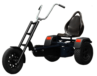 Renegade.bkbp Renegade Pedal Kart, Black