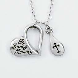 812466 Necklace In Loving Memory With 20 In. Chain
