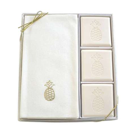 Eco Luxury Courtesy Gift Set-g-pineapple Soap