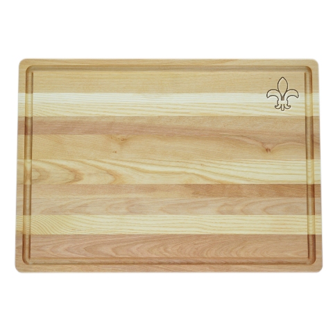Master Collection Wooden Cutting Board Large-fleur-de-lys
