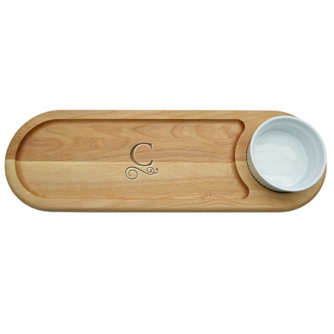 Everyday Dipping & Serving Board -pi-flourish-c