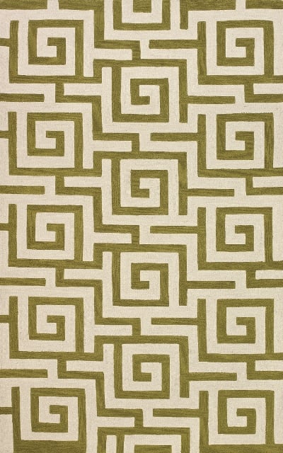 If1ci5x8 5 Ft. X 7 Ft. 6 In. Infinity Citron Area Rug