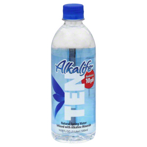 Alkalife TEN Natural Spring Alkaline Water, 33.8 Fl Oz