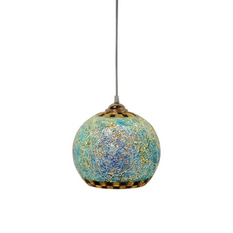 Pg11a0105-01 Funky Modern Retro Style Handcrafted Aquarela Glass Ceiling Pendent Lamp