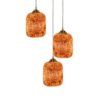 Pg11a0302-03 Funky Modern Retro Style Handcrafted Aquarela Glass Ceiling Pendent Lamp