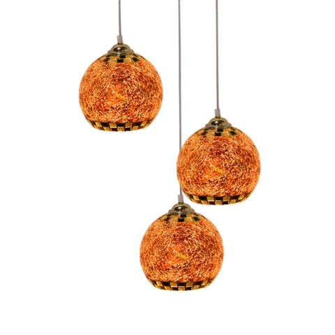 Pg11a0503-03 Funky Modern Retro Style Handcrafted Aquarela Glass Ceiling Pendent Lamp