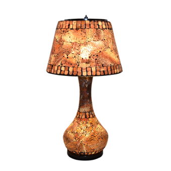 Tg11a2203-02 Funky Modern Retro Style Handcrafted Aquarela Glass Table Lamp