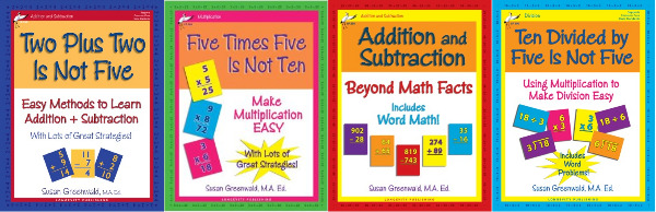 Lp1 Unique Math Workbooks. Set Of 4 Books