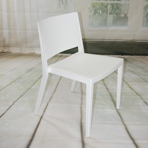 Mm-pc-071-white Elio Chair White Pack Of 2