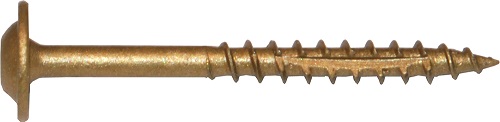 7 X 1.62 In. Bronze Star Modified Truss Head Cabinet Screws - 1lb. 169 Pieces