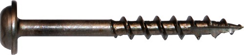 7 X 1.5 In. Gold Star Drive Coarse Thread Pocket Screw - 6000 Count