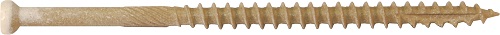 7 X 2 In. Bronze Star Trim Head Finish Screws - White - 953 Pieces