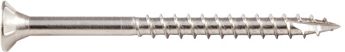 10 X 2.5 In. Silver Star Star Drive 305 Stainless Steel Screws - 2500 Count