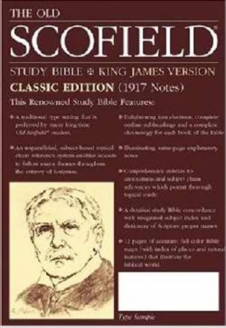 Kjv Old Scofield Study Bible Classic Black Bond