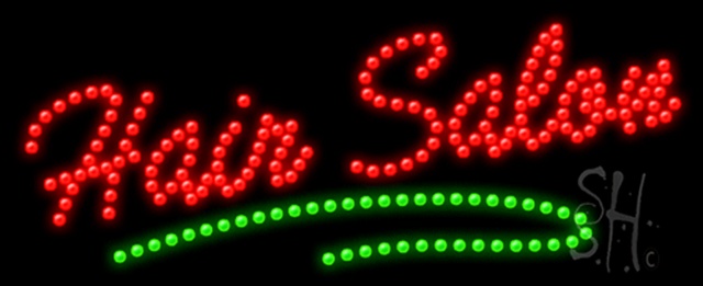 Sign Store L100-0542-outdoor Hair Salon Animated Outdoor LED Sign 27 x 11 x 3.5 In. Sign Store L100-0542-outdoor Hair Salon Animated Outdoor LED Sign 27 x 11 x 3.5 In.