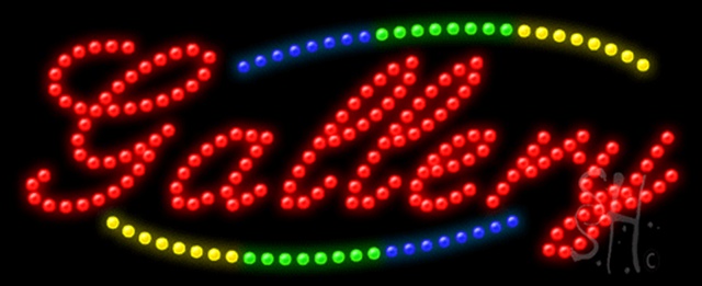 Sign Store L100-0785-outdoor Gallery Animated Outdoor LED Sign 27 x 11 x 3.5 In. Sign Store L100-0785-outdoor Gallery Animated Outdoor LED Sign 27 x 11 x 3.5 In.