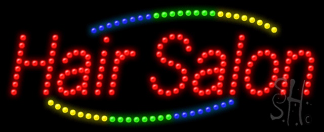Sign Store L100-0795-outdoor Hair Salon Animated Outdoor LED Sign 27 x 11 x 3.5 In. Sign Store L100-0795-outdoor Hair Salon Animated Outdoor LED Sign 27 x 11 x 3.5 In.