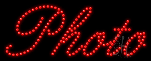 Sign Store L100-0104 Photo Animated LED Sign 27 x 11 x 1 In. Sign Store L100-0104 Photo Animated LED Sign 27 x 11 x 1 In.