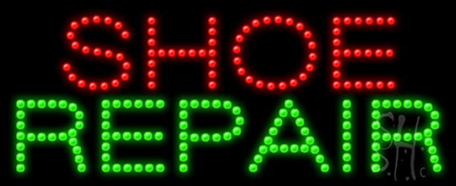 Sign Store L100-0118 Shoe Repair Animated LED Sign 27 x 11 x 1 In. Sign Store L100-0118 Shoe Repair Animated LED Sign 27 x 11 x 1 In.