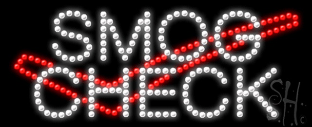 Sign Store L100-0122 Smog Check Logo Animated LED Sign 27 x 11 x 1 In. Sign Store L100-0122 Smog Check Logo Animated LED Sign 27 x 11 x 1 In.