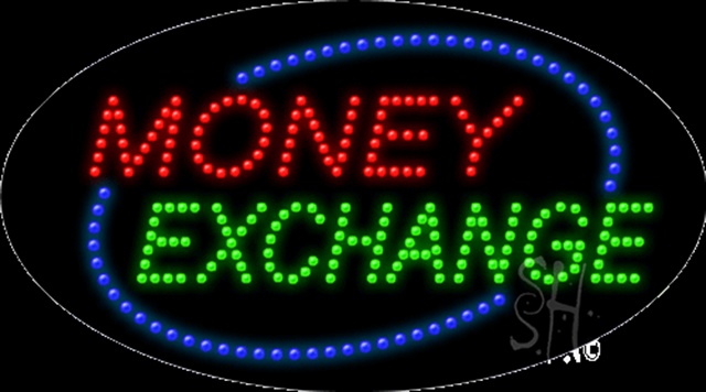 Sign Store L102-0231-outdoor Money Exchange Outdoor LED Sign 27 x 15 x 3.5 In. Sign Store L102-0231-outdoor Money Exchange Outdoor LED Sign 27 x 15 x 3.5 In.