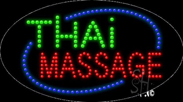 Sign Store L102-0239-outdoor Thai Massage Outdoor LED Sign 27 x 15 x 3.5 In. Sign Store L102-0239-outdoor Thai Massage Outdoor LED Sign 27 x 15 x 3.5 In.