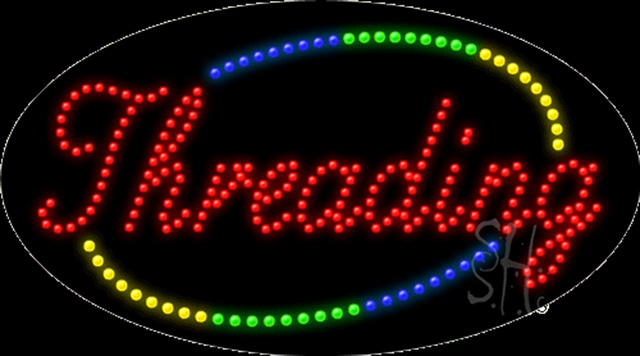 Sign Store L102-0240-outdoor Threading Outdoor LED Sign 27 x 15 x 3.5 In. Sign Store L102-0240-outdoor Threading Outdoor LED Sign 27 x 15 x 3.5 In.