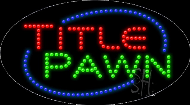 Sign Store L102-0243-outdoor Title Pawn Outdoor LED Sign 27 x 15 x 3.5 In. Sign Store L102-0243-outdoor Title Pawn Outdoor LED Sign 27 x 15 x 3.5 In.