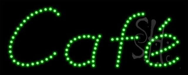 Sign Store L102-0282 Cafe LED Sign 20 x 8 x 1 In. Sign Store L102-0282 Cafe LED Sign 20 x 8 x 1 In.