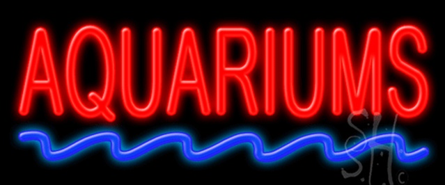 Sign Store N100-0005-outdoor Red Aquariums Block Outdoor Neon Sign 24 x 10 x 3.5 In. Sign Store N100-0005-outdoor Red Aquariums Block Outdoor Neon Sign 24 x 10 x 3.5 In.