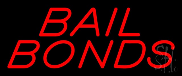 Sign Store N100-0008 Red Bail Bonds Neon Sign 24 x 10 x 3 In. Sign Store N100-0008 Red Bail Bonds Neon Sign 24 x 10 x 3 In.