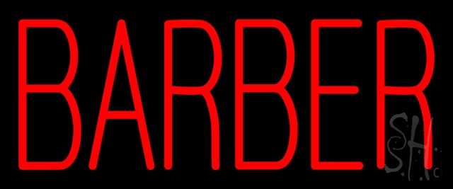 Sign Store N100-0012-clear Red Barber Clear Backing Neon Sign 24 x 10 x 1 In. Sign Store N100-0012-clear Red Barber Clear Backing Neon Sign 24 x 10 x 1 In.