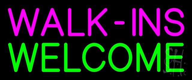 Sign Store N100-0186-outdoor Pink Walk Ins Welcome Outdoor Neon Sign 24 x 10 x 3.5 In. Sign Store N100-0186-outdoor Pink Walk Ins Welcome Outdoor Neon Sign 24 x 10 x 3.5 In.