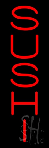 Sign Store N100-5560-outdoor Vertical Red Sushi Outdoor Neon Sign 8 x 24 x 3.5 In. Sign Store N100-5560-outdoor Vertical Red Sushi Outdoor Neon Sign 8 x 24 x 3.5 In.