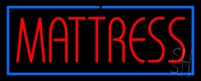 Sign Store N100-1346-clear Red Mattress With Blue Border Clear Backing Neon Sign 32 x 13 x 1 In. Sign Store N100-1346-clear Red Mattress With Blue Border Clear Backing Neon Sign 32 x 13 x 1 In.