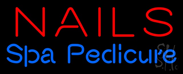 Sign Store N100-1376-clear Red Nails Spa Pedicure Clear Backing Neon Sign 32 x 13 x 1 In. Sign Store N100-1376-clear Red Nails Spa Pedicure Clear Backing Neon Sign 32 x 13 x 1 In.