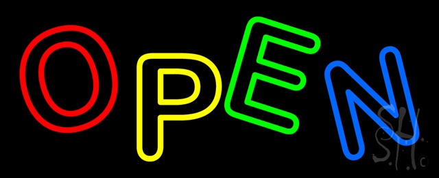 Sign Store N100-1407-outdoor Open Outdoor Neon Sign 32 x 13 x 3.5 In. Sign Store N100-1407-outdoor Open Outdoor Neon Sign 32 x 13 x 3.5 In.