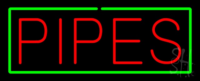 Sign Store N100-1452-outdoor Red Pipes With Green Border Outdoor Neon Sign 32 x 13 x 3.5 In. Sign Store N100-1452-outdoor Red Pipes With Green Border Outdoor Neon Sign 32 x 13 x 3.5 In.